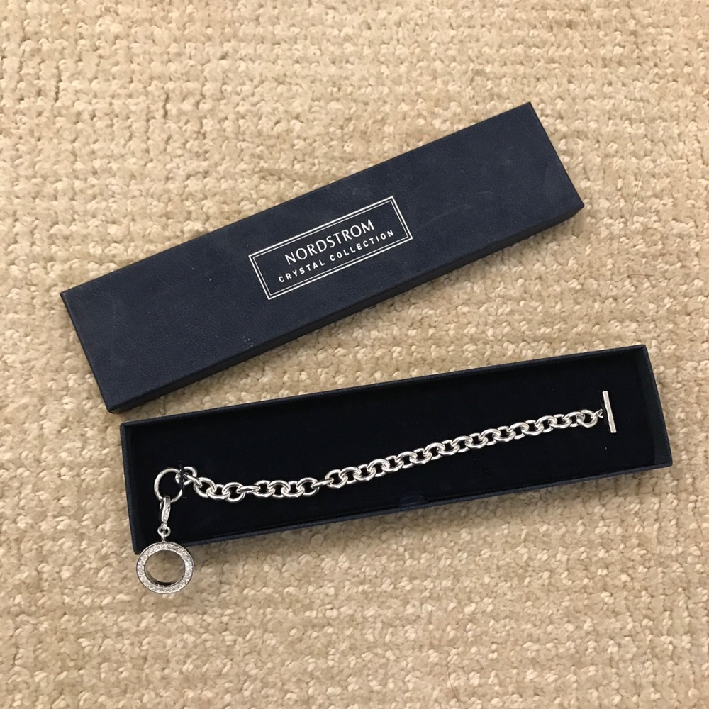 Nordstrom CZ charm bracelet